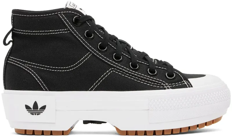adidas Nizza Trek Core Black / Cloud White / Gum (GZ8857)
