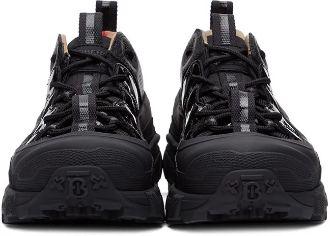 Burberry Black Patent Arthur Sneakers (8035440)