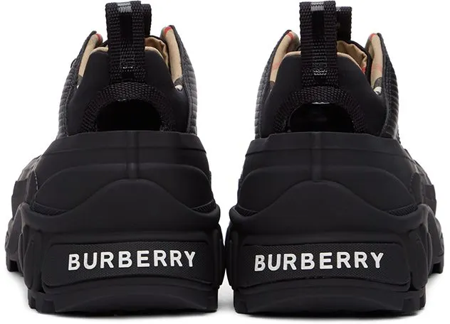Burberry Black Patent Arthur Sneakers (8035440)