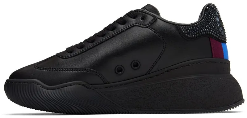 Stella McCartney Black Runner Loop Sneakers (810113E00040)