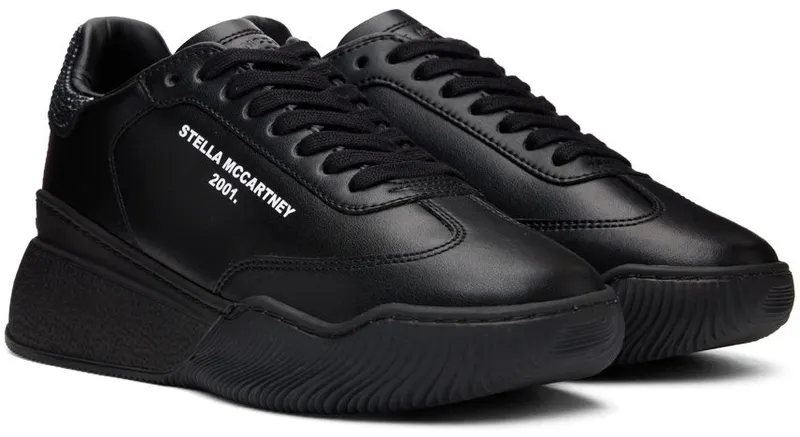 Stella McCartney Black Runner Loop Sneakers (810113E00040)