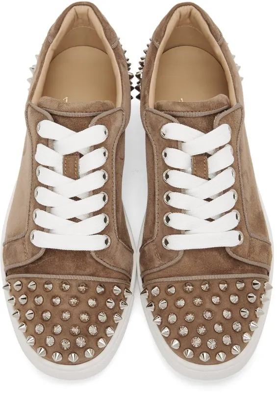 Christian Louboutin Pink Vieira 2 Orlato Sneakers (1210494)