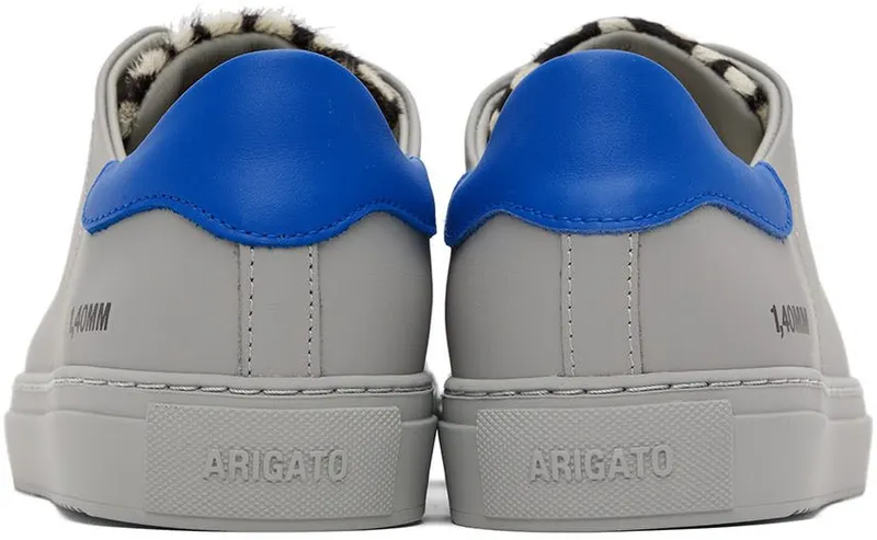 Axel Arigato Gray Clean 90 Triple Animal Sneakers (28676)