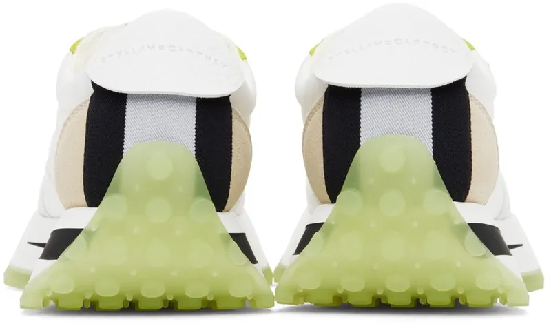Stella McCartney Green & White Reclypse Sneakers (810117E00051)