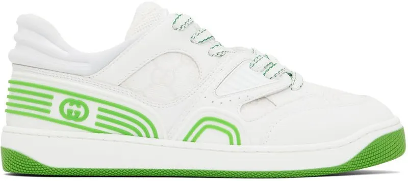 Gucci Green Basket Sneakers (700290 2SHG0)