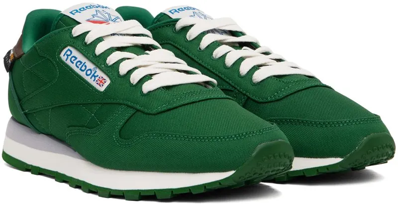 Reebok Classic Leather Schoenen Dark Green / Chalk / Brush Brown