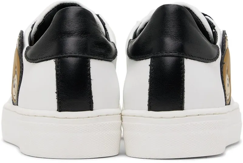 Moschino Kids White Teddy Sneakers (71775)