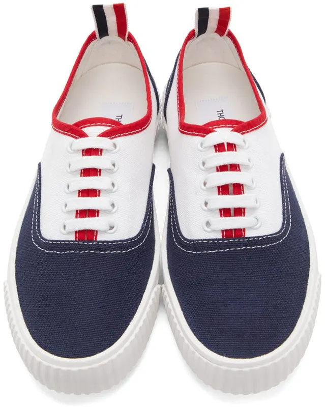 Thom Browne Multicolor Heritage Vulcanized Sneakers (MFD201A-01588)