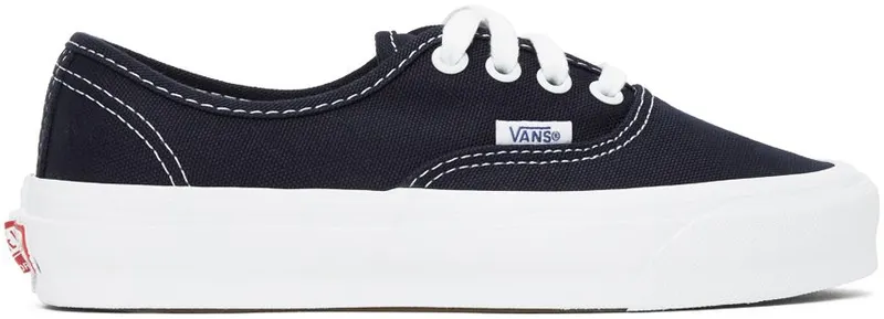 Vans Navy OG Authentic LX Sneakers (VN04BV91X7)