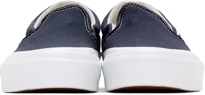 Vans Navy Vault OG Classic Slip On Sneakers (VN0A45JK1X7)