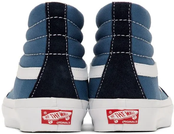 Vans Navy OG SK8 Skool-Hi LX Sneakers (VN0A4BVB5OC)