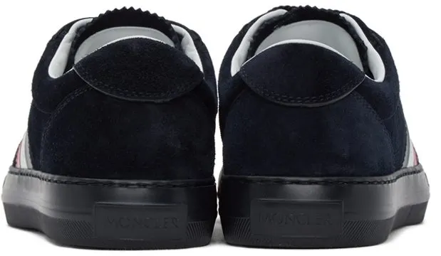 Moncler Navy Suede New Monaco Sneakers (F209A4M7144001A96)