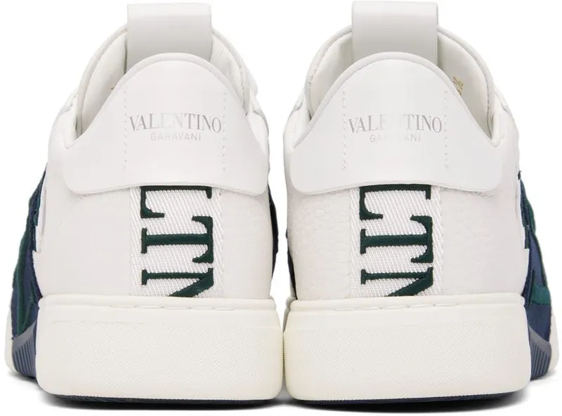 Valentino Garavani Off-White & Navy VL7N Sneakers (1Y2S0C58TJA)