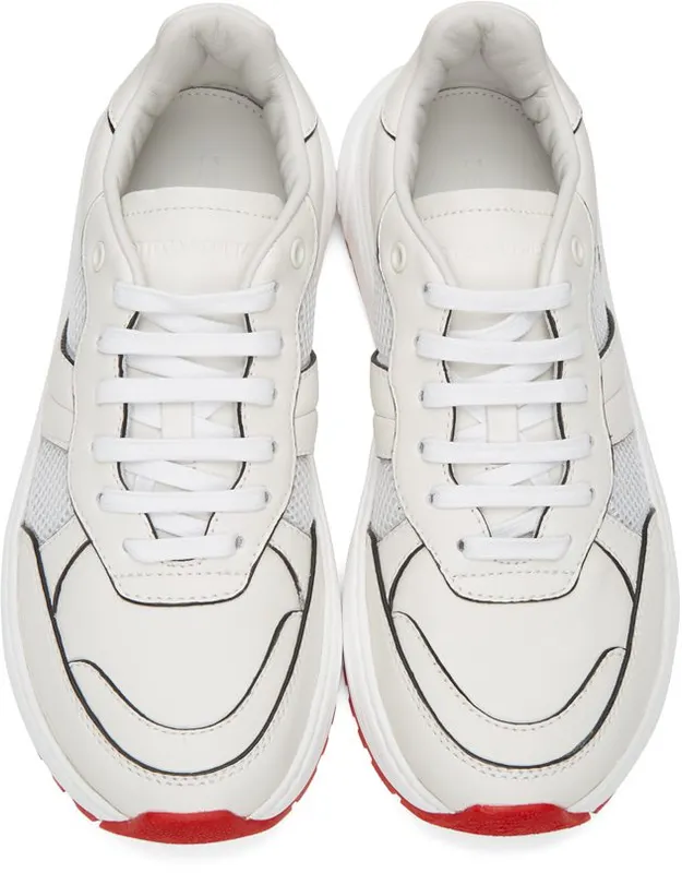 Bottega Veneta Off-White Speedster Sneakers (565646 VJE21)