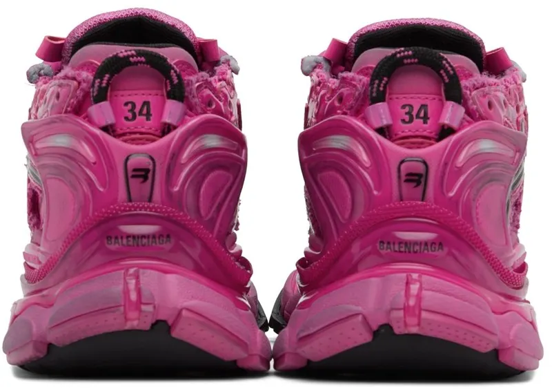 Balenciaga Pink Runner Sneakers (677402 W3RB2)