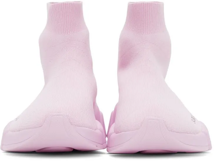 Balenciaga Pink Speed 2.0 Sneakers (617196 W2DB1)