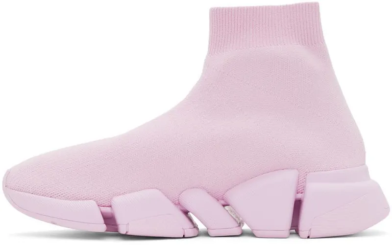 Balenciaga Pink Speed 2.0 Sneakers (617196 W2DB1)