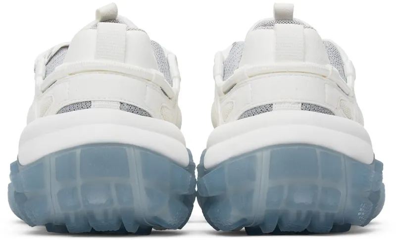 Acne Studios White & Blue Lace-Up Sneakers (AD0205-)