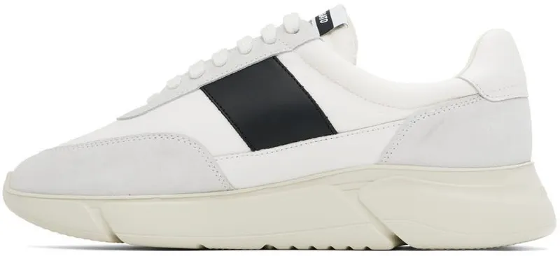 Axel Arigato White & Gray Genesis Vintage Runner Sneakers (35041)