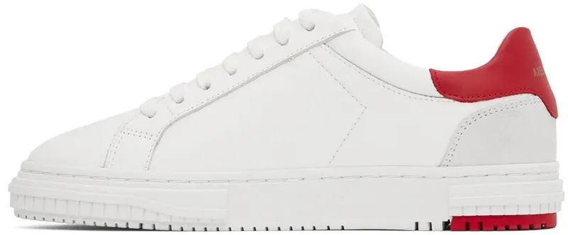 Axel Arigato White & Red Atlas Sneakers (F0522001)