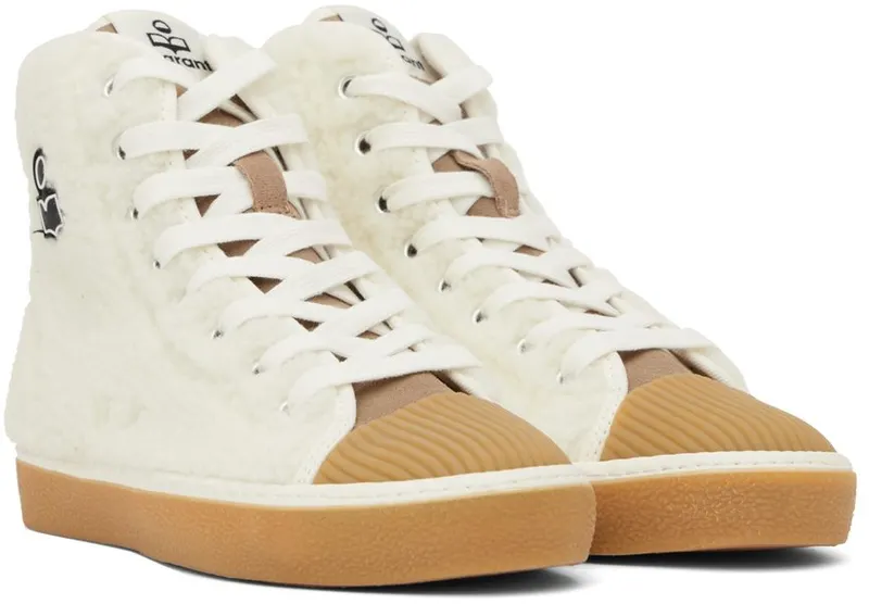 Isabel Marant White Benkeen Sneakers (22ABK0190-22A081S)
