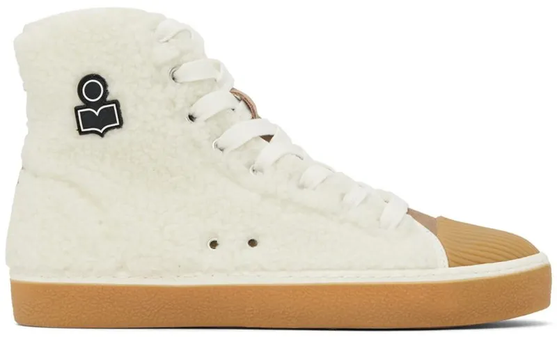 Isabel Marant White Benkeen Sneakers (22ABK0190-22A081S)