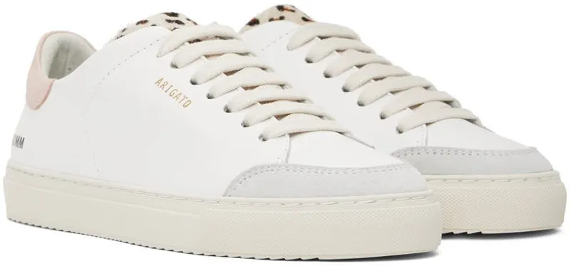 Axel Arigato White Clean 90 Triple Animal Sneakers (98724)
