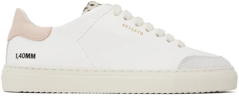 Axel Arigato White Clean 90 Triple Animal Sneakers (98724)