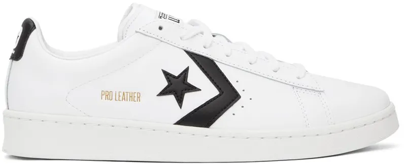 Converse Pro Leather Ox White Black (167237C)