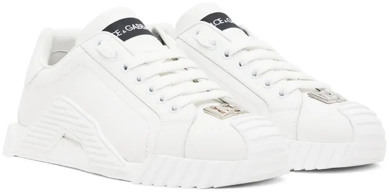 Dolce & Gabbana White NS1 Sneakers (CK2067 A1065)