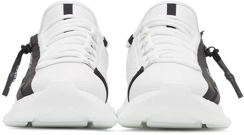 Givenchy Black Spectre Zip Low Sneakers (BH003MH0NJ)