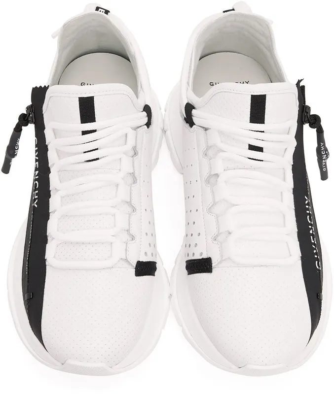Givenchy Black Spectre Zip Low Sneakers (BH003MH0NJ)
