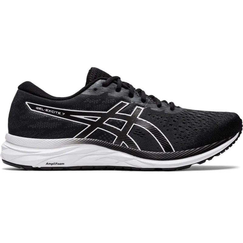 ASICS Gel-Excite 7 Black (Extra Wide) (1011A656-001)