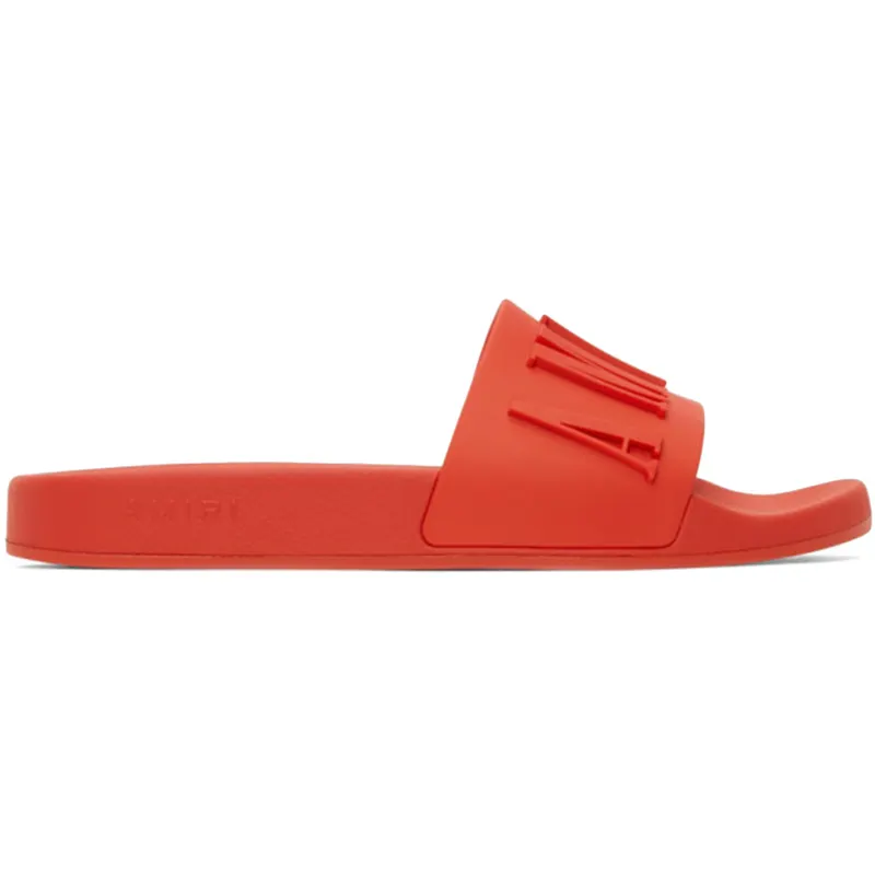 AMIRI Pool Slide Debossed Red (MFF001-610)