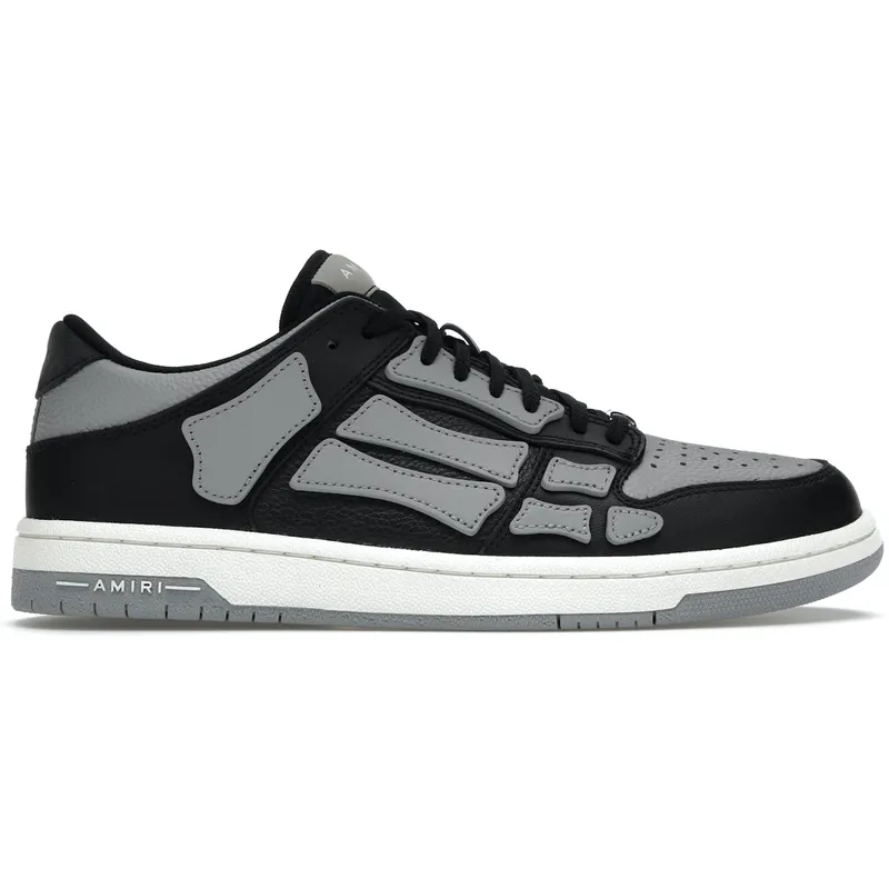 AMIRI Skel Top Low Black Grey (MFS003-016)