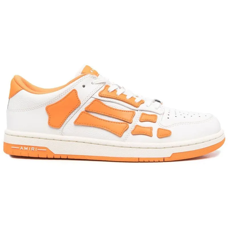 AMIRI Skel Top Low White Orange (PF22MFS003-178)