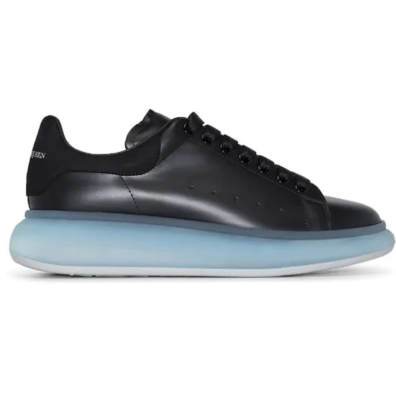 Alexander McQueen Oversized Black Blue Sole (667828WIAFA1434)