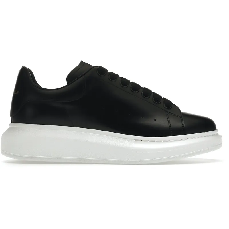 Alexander McQueen Oversized Black White Sole (W) (553770WHGP01000)