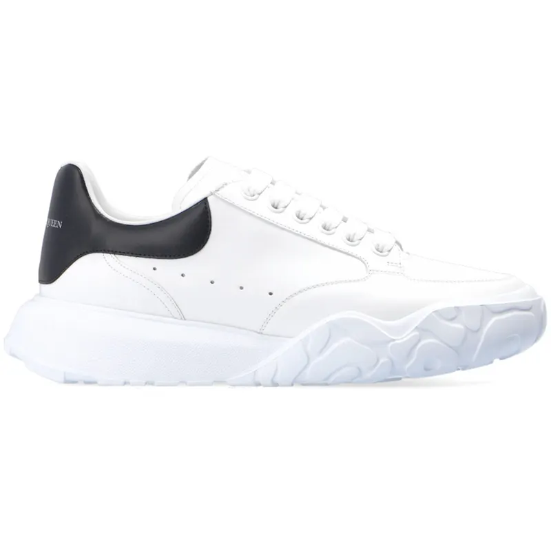 Alexander McQueen Oversized Court Trainer White Black (634619WIA999061)