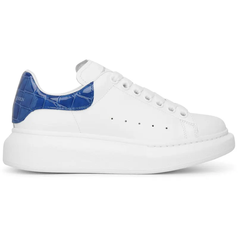Alexander McQueen Oversized Indigo Croc (W) (553770WHXMY9553)