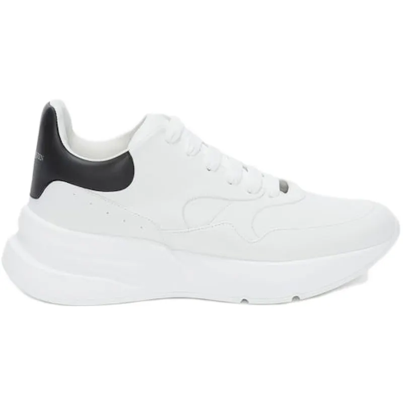 Alexander McQueen Oversized Runner Optic White Black (575425WHRU39034)