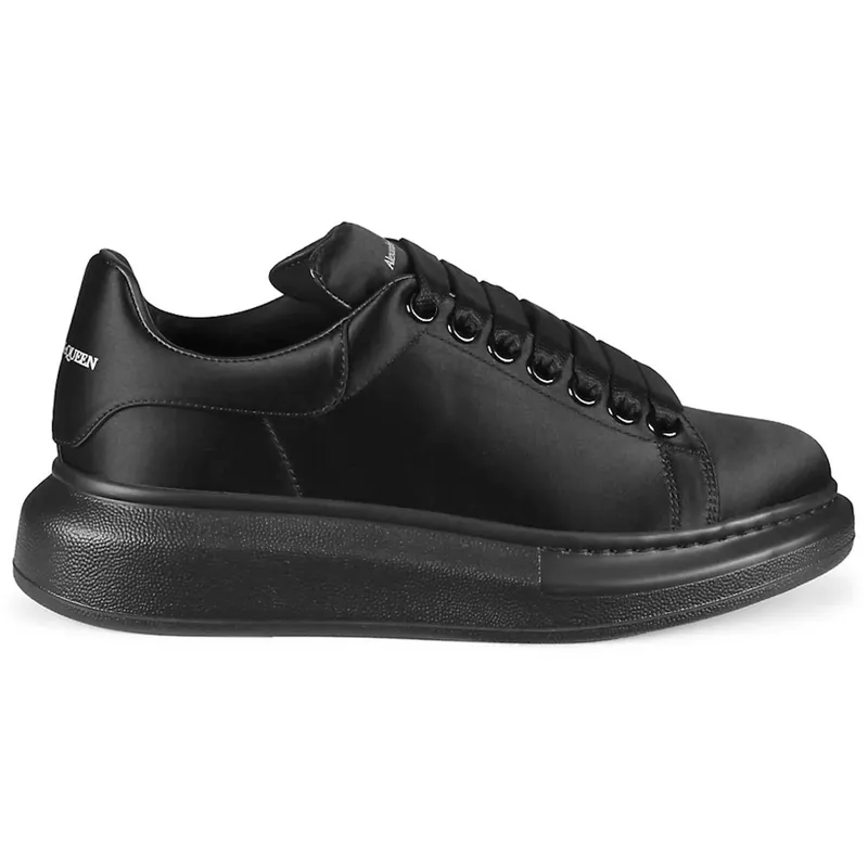 Alexander McQueen Oversized Satin Triple Black (685667 W4ACZ 1000)