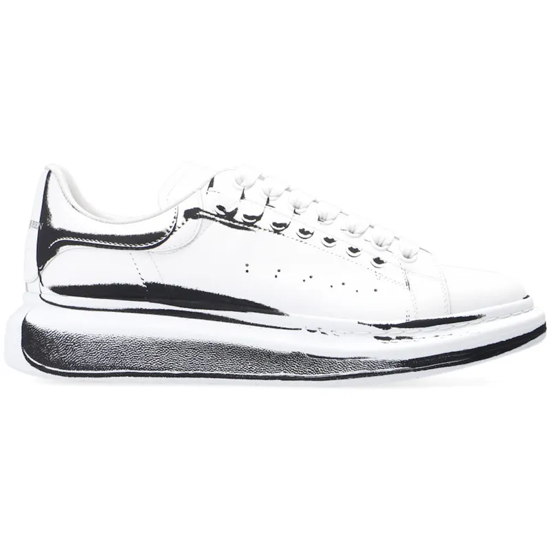 Alexander McQueen Oversized White Black Print (662642WIA4Q9000)