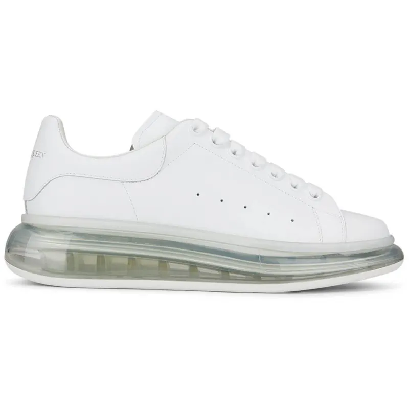Alexander McQueen Oversized White Clear Sole (604232WHX989000)