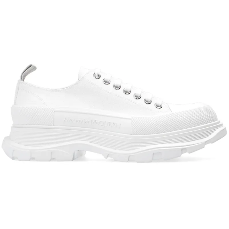 Alexander McQueen Tread Slick Low Lace Up White FW21 (604257W4MV29000)