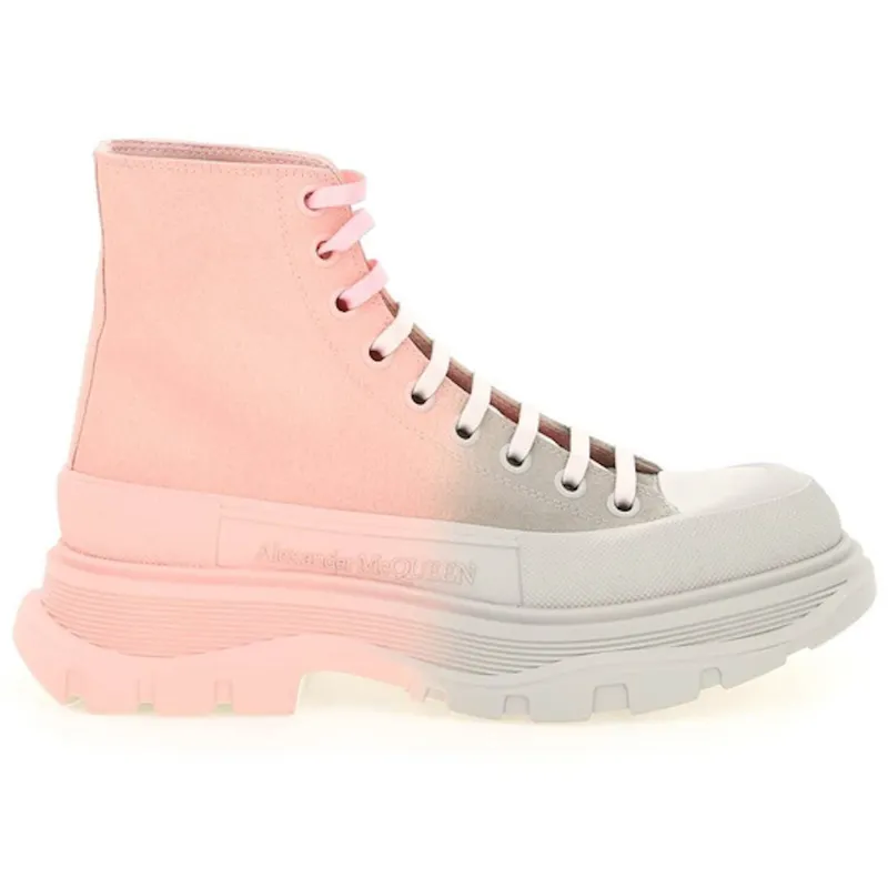 Alexander McQueen Tread High Top Two Tone Pink (W) (685697W4MVS)