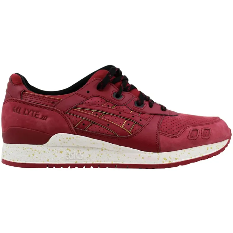 ASICS Gel-Lyte III Burgundy Speckled Midsole (H630L-2626)