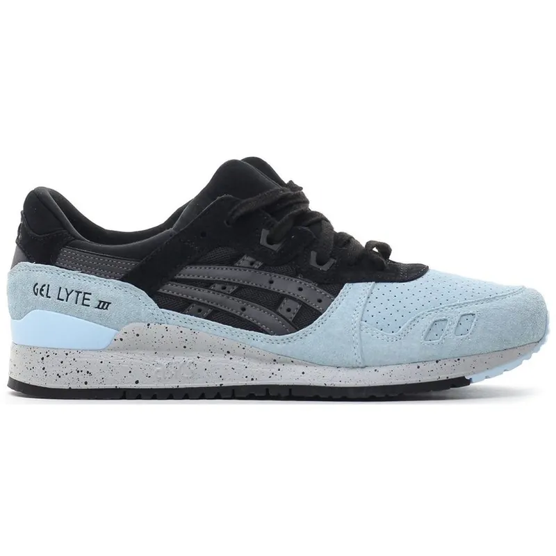 ASICS Gel-Lyte III Black Light Blue Speckle Grey (H7M3L-9090)