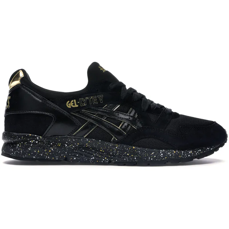 ASICS Gel-Lyte V Atmos Black and Gold (H61AK-9090)