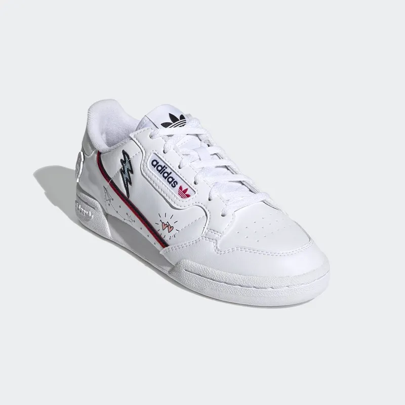adidas Continental 80 Cloud White / Collegiate Navy / Scarlet (FX6067)